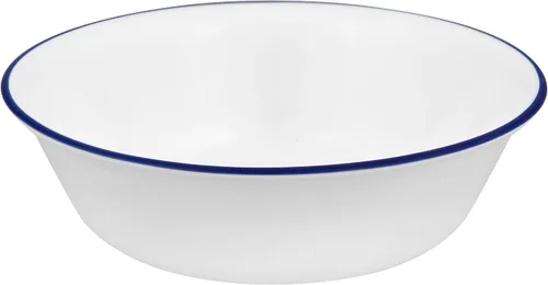 Miniatura 5 de Corelle Ocean Blues - Vajilla resistente a las roturas y a las roturas para 4 personas, color azul, 12 piezas