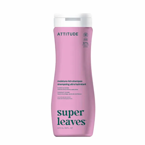 Miniatura 15 de ATTITUDE Champú Nutritivo para el Cabello, Verificado por EWG, Para Cabello Seco y Dañando, Ingredientes de Origen Natural, Vegano y a Base