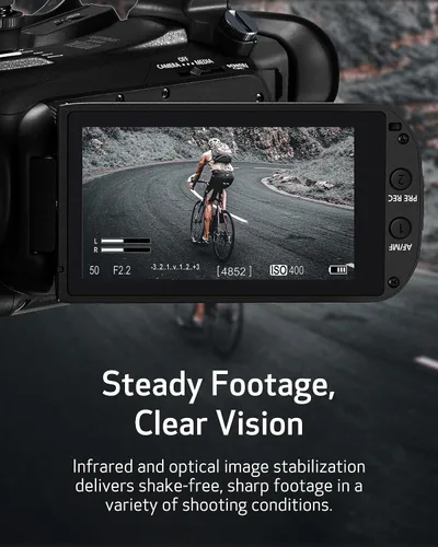 Miniatura 6 de Videocámara Canon XA70 Pro 1” Sensor CMOS 4K UHD, Dual-Pixel CMOS AF, Zoom Óptico 15x, Zoom Digital 600x, Estabilización de Imagen, HDMI