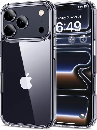 Miniatura 68 de HOOMIL Funda para iPhone 7 Plus/iPhone 8 Plus de 5.5 pulgadas, no amarillea, protección contra caídas, cubierta trasera dura transparente