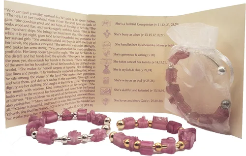 Miniatura 19 de B4U Signature Faith-Based Scripture Charm Bracelets Wear Your Faith, Live the Word, Stay Inspired