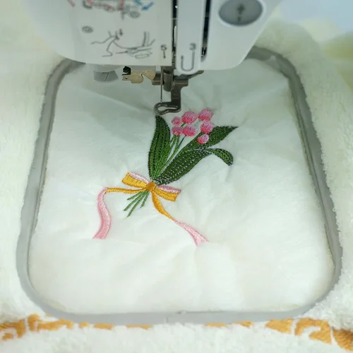 Miniatura 4 de New Brothread Wash Away - Estabilizador de bordado soluble en agua para máquina de bordar, respaldo y acabado de 10" x 3 yardas, peso ligero, corte
