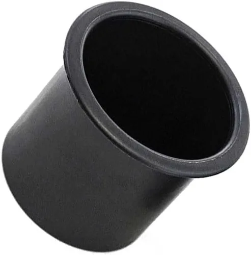 Miniatura 5 de Paquete de 3 soportes de repuesto para latas de bebidas empotradas de plástico, color negro, para barco, automóvil, caravana, caravana, remolque