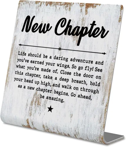 Miniatura 9 de Regalos de agradecimiento para mujeres y hombres, placa decorativa para oficina, regalos de reconocimiento con cita motivacional "En caso de que