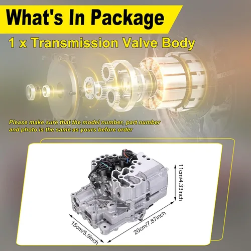 Miniatura 7 de 163740B TR580 Cuerpo de la válvula de transmisión compatible con Subaru Forester Impreza Outback 2.5L