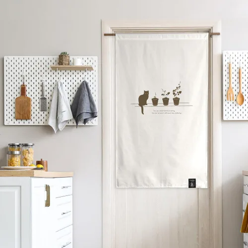 Miniatura 6 de Cortinas-Puertas-Estampado de Gato Ático (33 pulgadas de ancho x 55 pulgadas de largo)