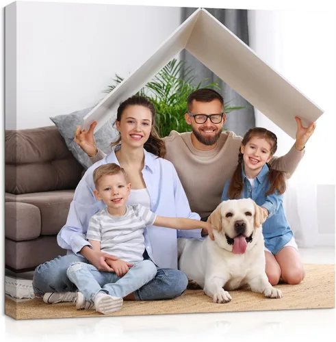 Miniatura 16 de Impresiones en lienzo personalizadas. Convierte las fotos en un impresionante arte de pared enmarcado, perfecto para decoración del hogar, regalos.