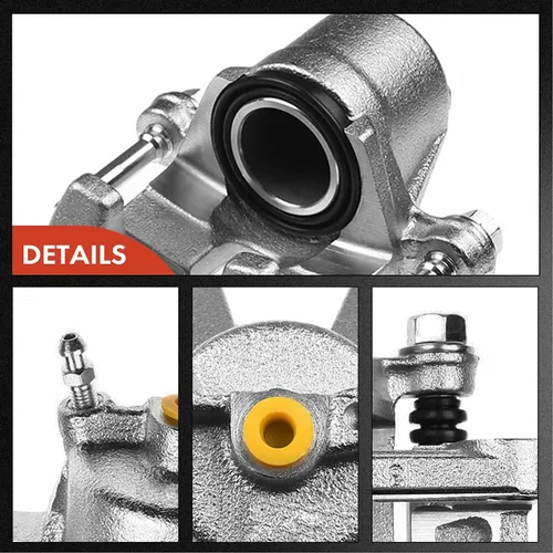 Miniatura 7 de A-Premium Conjunto de pinza de freno de disco con soporte compatible con los modelos Toyota, Sequoia 2008-2020 y Tundra 2015-2020 (desde 8/2015)