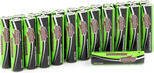 Miniatura 10 de Interstate Batteries Batería alcalina C Cell (12 unidades) Baterías multiusos de alto rendimiento de 1.5 V - Workaholic (DRY0080)