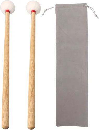 Palillo de percusión de 4.57 pulgadas de longitud, mazos de tambor y percusión para xilófono, carillón, bloque de madera, glockenspiel y campanas,