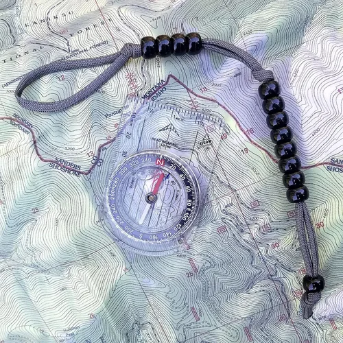 Miniatura 5 de Pace Count Beads/Army Ranger Beads/Distance Counter for Your Land Navigation Kit - Trail Counter Hiking Beads for Compass Land Navigation as Part of