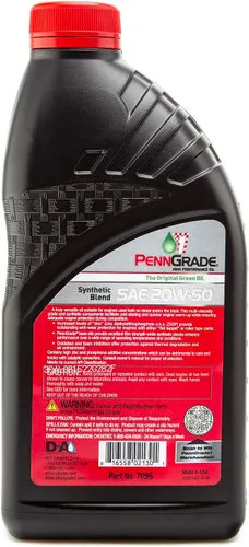 Miniatura 8 de Brad Penn - Aceite de motor semi-sintético BPEN-20W50-12, Grado 1, SAE 20W50, 12 botellas de un cuarto de galón
