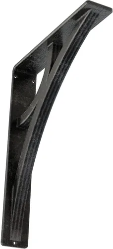 Miniatura 64 de Ekena Millwork BKTM02X10X12TGLABS Soporte de metal, 2 pulgadas de ancho x 10 pulgadas de profundidad x 12 pulgadas de alto, latón envejecido