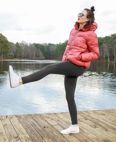 Miniatura 4 de FULLSOFT Paquete de 3 leggings para mujer que no se transparentan a través del entrenamiento, cintura alta, control de abdomen, pantalones de yoga