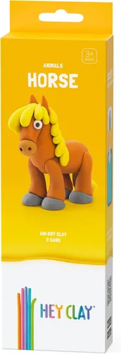 Miniatura 17 de HEY CLAY Arcilla de secado al aire con divertida aplicación interactiva, juego de arcilla para modelar y manualidades para niños de 3 a 8 años
