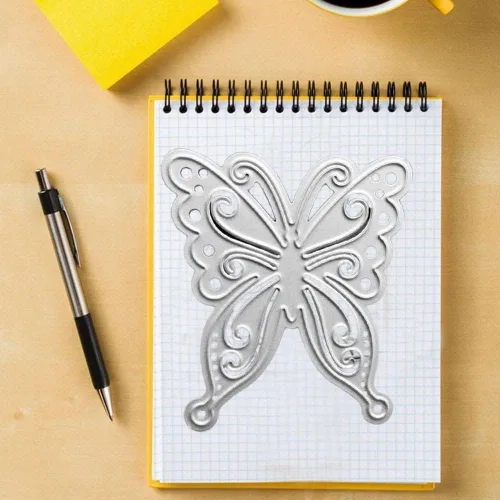 Miniatura 4 de Troqueles de corte de mariposa de metal DIY Scrapbooking artista corte metal troqueles plantillas Scrapbooking capas troqueles troquelado plantillas