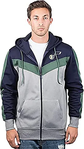 Miniatura 16 de Ultra Game Men's NBA Official Full Zip Hoodie Sweatshirt