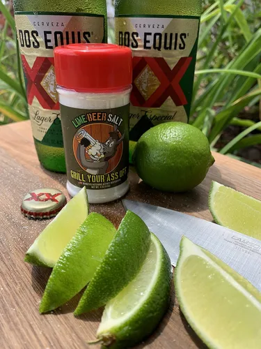 Miniatura 7 de Grill Your Ass Off Sal de cerveza y lima – Sal de limón saborizada de 4 onzas para cerveza, lagers nacionales, importaciones mexicanas y cervezas