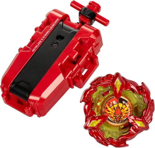 Miniatura 3 de Beyblade X Soar Phoenix 9-60GF - Juego de lanzador de cuerdas de lujo con juguete de ataque giratorio a la derecha; gran regalo para niños y niñas