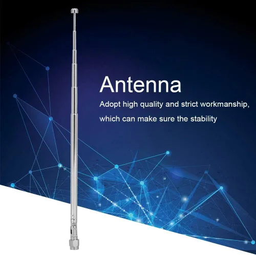 Miniatura 2 de Teleskopantenne SMA Stecker Sdr,SMA telescópico,Escáner de radio conector macho 40Mhz 6Ghz cal extensibles Accesorios,Telescópico SMA Macho Conector