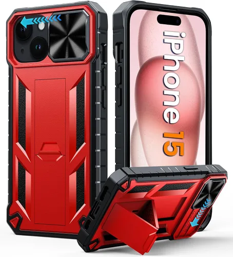 Miniatura 26 de FNTCASE for iPhone 11-Pro Phone Case: Military Grade Drop Proof Mobile Cover with Kickstand & Slide Rugged Shockproof Bumper Heavy Duty Protector
