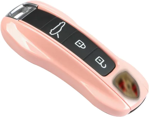 Miniatura 8 de Jaronx 2 fundas para llavero color azul brillante compatibles con Cayenne Panamera 2018-2024/911 Carrera 2020-2024/Taycan 2020-2024, fundas