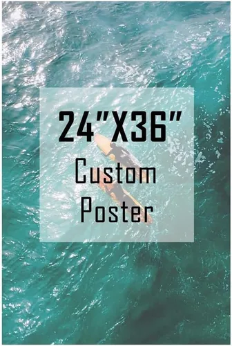 ZXDZSM Póster de lienzo personalizado (sin marco, 24 x 36 pulgadas): sube tu imagen/foto - Foto personalizada a impresión de póster, impresiones