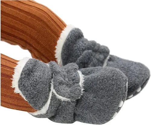 Miniatura 3 de Infant Snow Boots Toddler Sock Booties Baby Girl Boy First Walkers Winter Warm Prewalker Newborn Crib Shoes Non-Slip Footwear