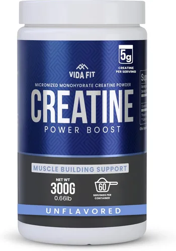Miniatura 9 de Polvo de monohidrato de creatina micronizada, creatina vegana en polvo sin sabor, suplementos para hombres, esenciales de entrenamiento puro