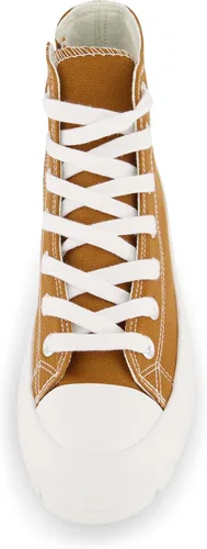 Miniatura 3 de CUSHIONAIRE Women's Vespa high top Canvas Sneaker +Memory Foam and Side Zipper