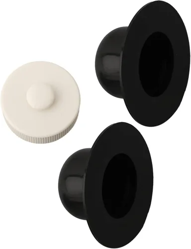 Miniatura 2 de Drain Cap for Intex Above Ground Pool, Replacement Strainer Hole-Plug Part 4562/11044/10127, Fits 36" and Larger Pools with 0.25" Hoses, White