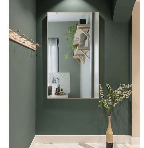 Miniatura 16 de MIRUO - Espejo de pared para colgar sobre la puerta, marco de poliestireno para baño, dormitorio, sala de estar, dormitorio y más