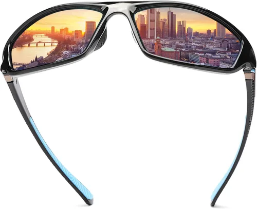 Miniatura 10 de MIRYEA Gafas de sol deportivas polarizadas para hombres y mujeres, para ciclismo, correr, conducir