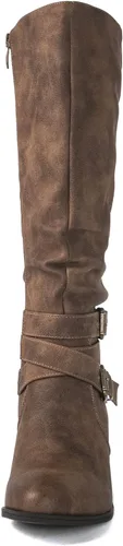 Miniatura 4 de GLOBALWIN Botas vaqueras hasta la rodilla para mujer