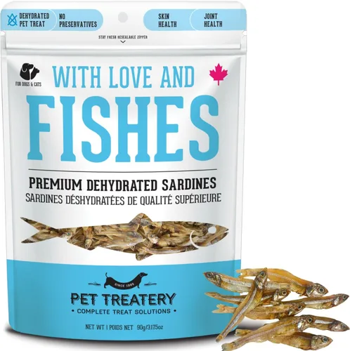 Miniatura 10 de The Granville Island Pet Treatery Piel de bacalao deshidratada para perros y gatos (2.5 onzas, paquete de 1) – Golosinas deshidratadas de un solo