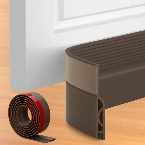 Miniatura 12 de Tope de Corriente de Puerta, Barrido de Puerta Ajustable para la Parte Inferior de la Puerta, Relleno de Espacio Bajo la Puerta para Puertas Blanco