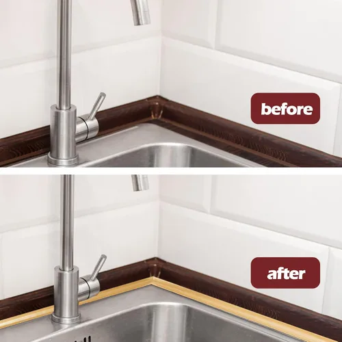 Miniatura 4 de Moldura de pared autoadhesiva de 33 x 0.8 pulgadas, protector de esquina de pared y protector de borde interior exterior para decoración del hogar