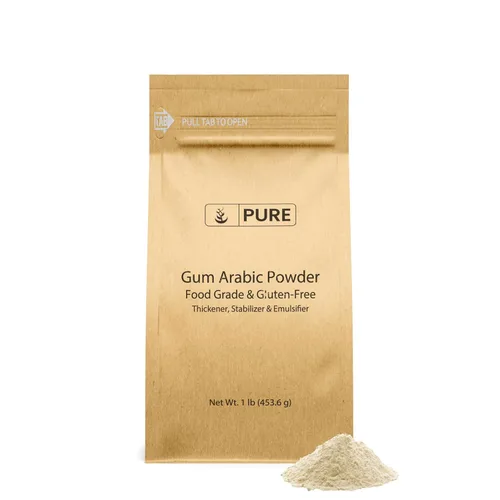 Pure Original Ingredients Polvo de goma árabe (acacia), ingrediente esencial para pinturas de acuarela de bricolaje, cócteles artesanales, glaseado
