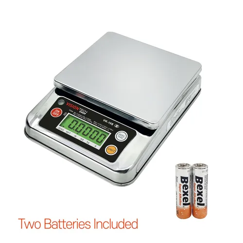 Miniatura 5 de VisionTechShop VK-10S - Báscula de cocina prémium de 0.00 oz, conmutable en libras/onzas/kg/g, báscula de alimentos de placa de acero inoxidable