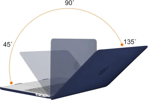 Miniatura 3 de MOSISO - Carcasa rígida de plástico, cubierta de teclado, protector de pantalla y bolsa de almacenamiento para MacBook Pro 13 pulgadas/33 cm Azul