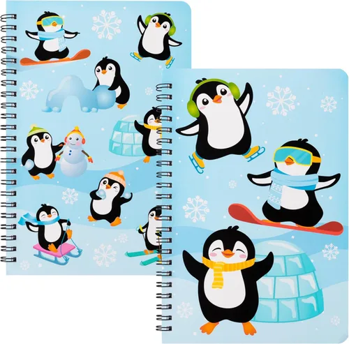 Miniatura 13 de B1ykin Cuadernos en espiral A5, 2 unidades, 50 hojas, 100 páginas, encuadernados con alambre, regalo de agradecimiento al profesor, cuaderno