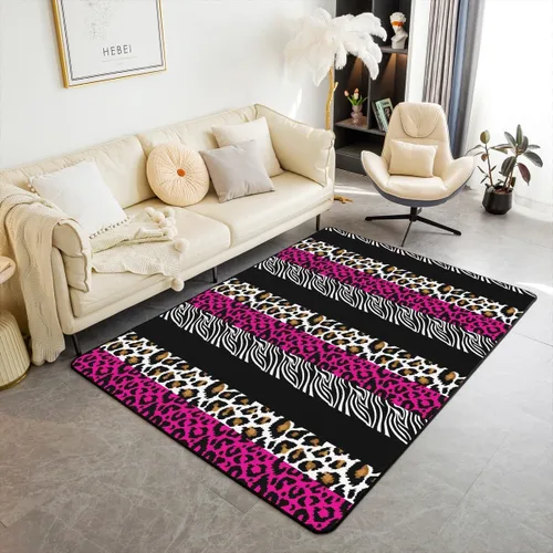 Miniatura 24 de jejeloiu Groovy Flower Area Rug 5x7 Polyester Retro Floral Boho Living Room Rugs 70S Hippie Groovy Flowers Bohemian Decor Carpet Psychedelic Floral