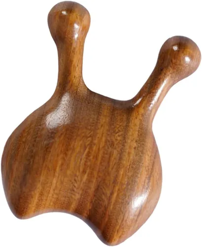 Miniatura 6 de Beaupretty Herramienta de masajeador de nariz, raspador de acupuntura facial de madera, pequeño masajeador portátil para raspado de nariz para uso