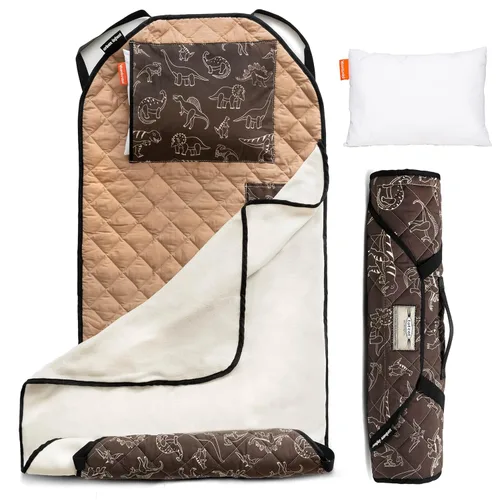 Miniatura 30 de Urban Infant Tot Cot Tapete de Siesta para Niños - Tapete de Siesta para Niños Pequeños Guardería Preescolar Cubierta de Ropa de Cama con Manta