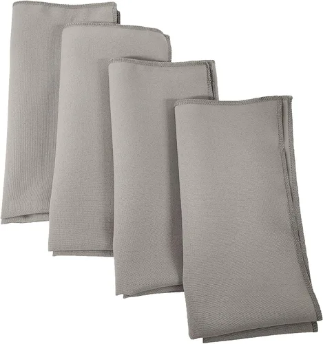 Miniatura 41 de LA Linen Paquete de 10 servilletas de popelina de poli, servilletas de tela suave, servilletas lavables y reutilizables, servilletas de mesa