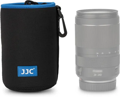 Miniatura 8 de JJC Funda de neopreno con cordón para lente de cámara, bolsa protectora para lentes sin espejo de hasta 3.3 x 5.1 (D X H) para Canon RF 3.346 in