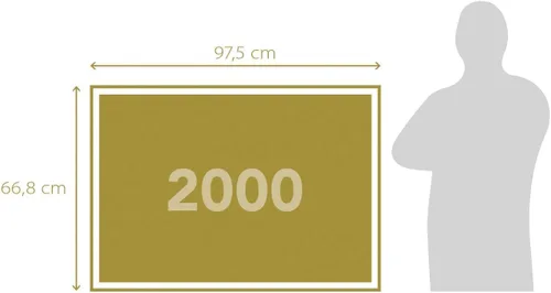 Miniatura 4 de Clementoni - 32564 - Colección Puzzle - Vista de China - 2000 Piezas - Hecho en Italia - Rompecabezas para adultos