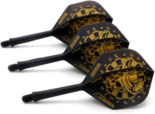 Miniatura 3 de CUESOUL JAZZ-METAL ROST - Eje de dardos integrado y vuelos de forma estándar, juego de 3 piezas CS-JMAK51XKLTJ