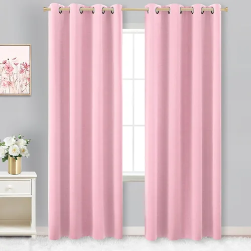 Miniatura 158 de Cortinas opacas de 72 pulgadas extra anchas para dormitorio, puerta corrediza de vidrio y patio, 2 paneles con ojales para oscurecer ventana grande