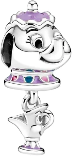 Ouroyea Charm 925 Sterling Silver Pendant,Girl Jewelry Beads Gifts for Women Bracelet&Necklace